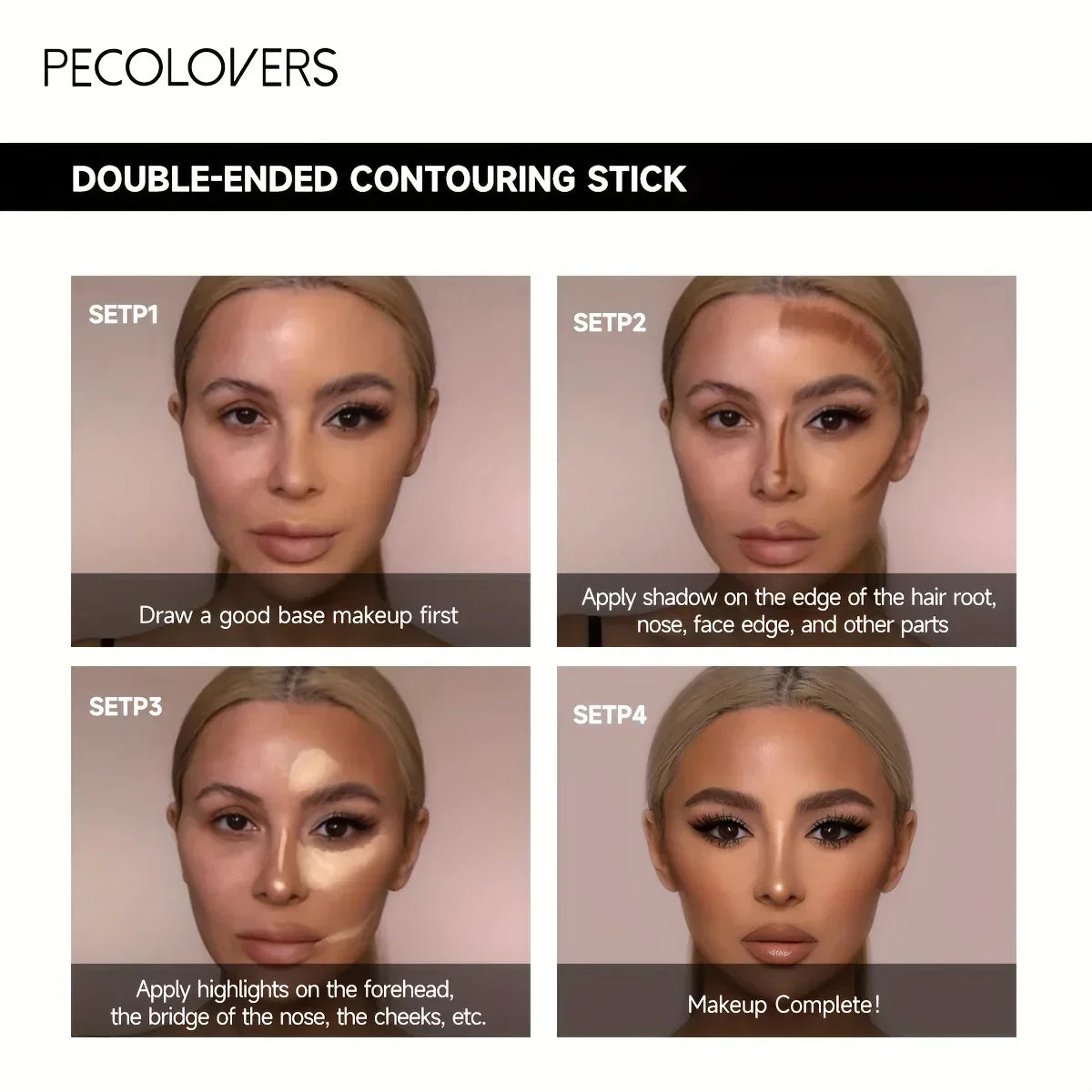 Face Concealer Pen for Dark Circles & Contouring Stick