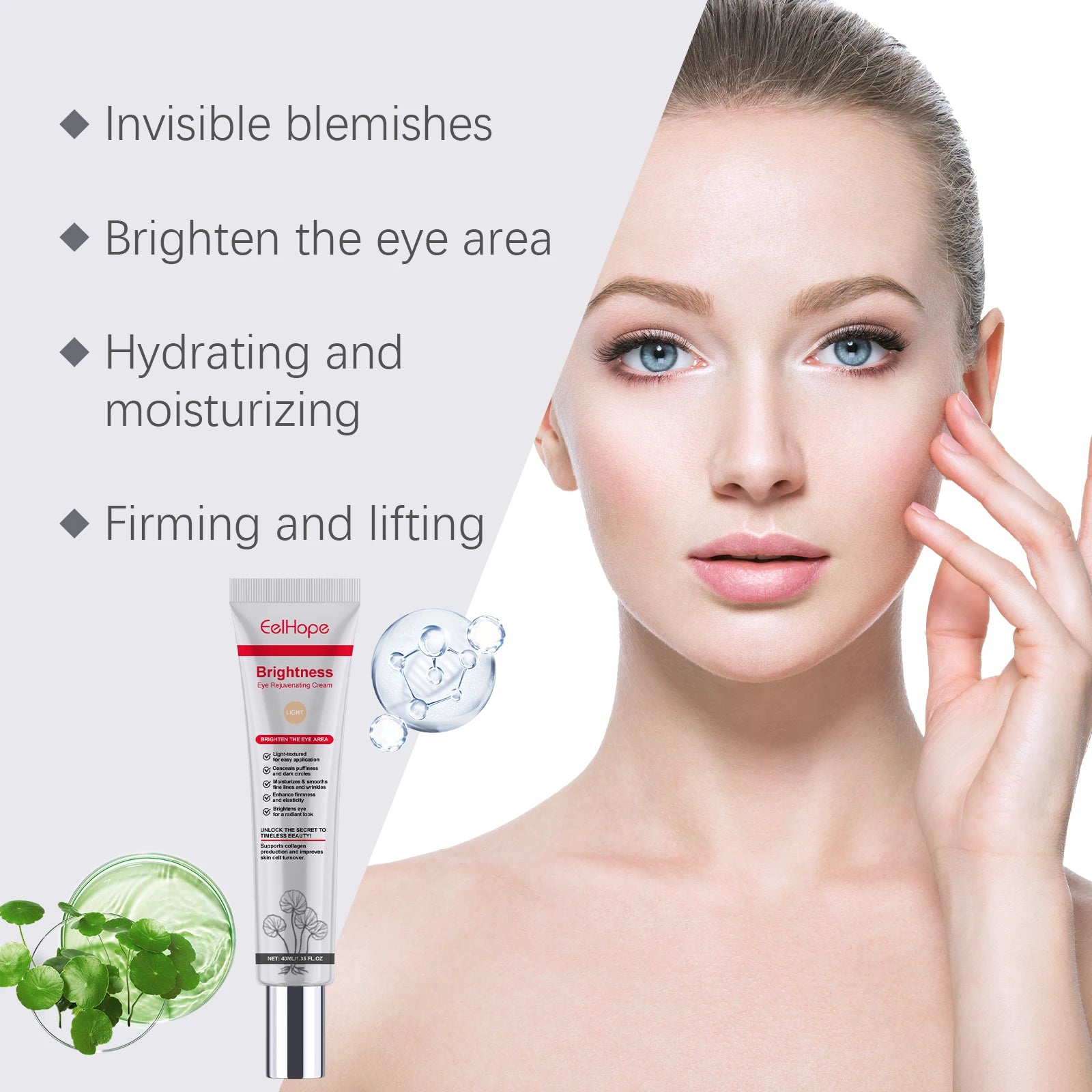 Eyes Dark Concealer Invisible Eye Dark Circles Cover Acne Light Concealer
