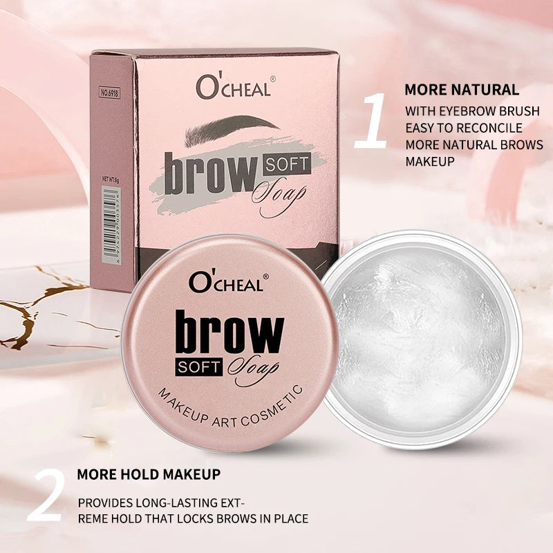 3D Eyebrow Styling Gel Waterproof Long-Lasting Brow Wax