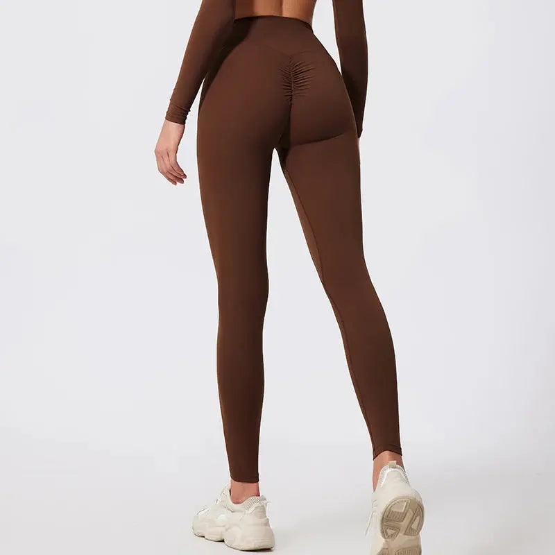 Ctenkevet Women High Waist Sport Leggings Push-Up Yoga & Gym Pants Vervelle