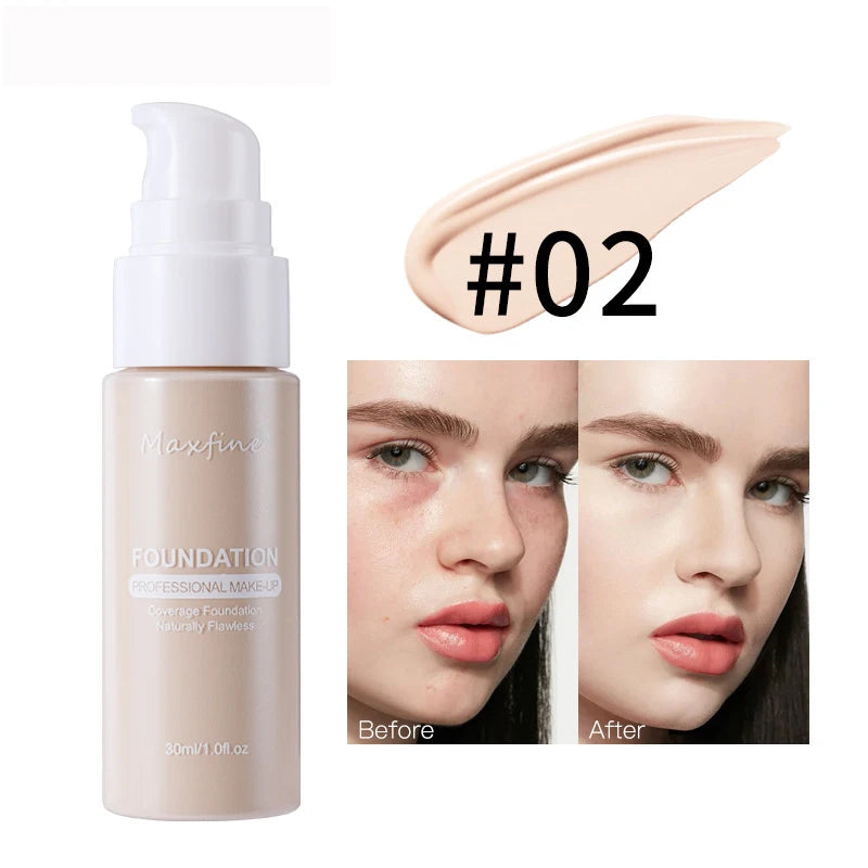 Liquid Foundation: Waterproof, Sweat-Resistant Concealer Makeup