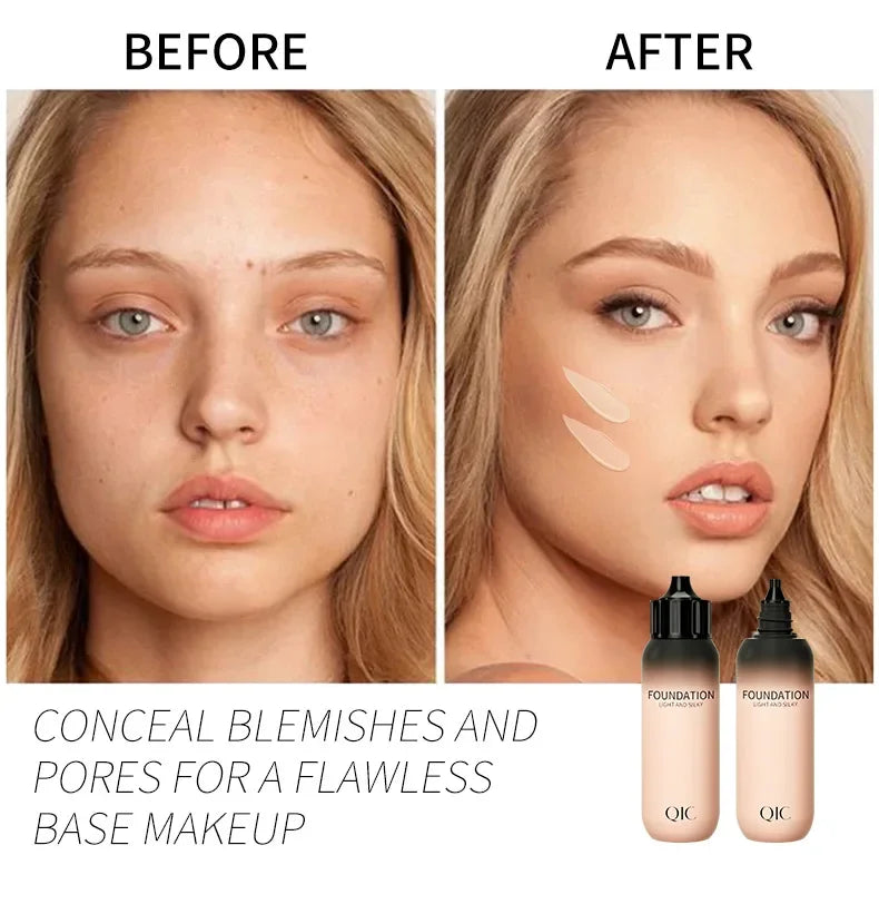 QIC Small Milk Bottle Liquid Foundation and Concealer Vervelle