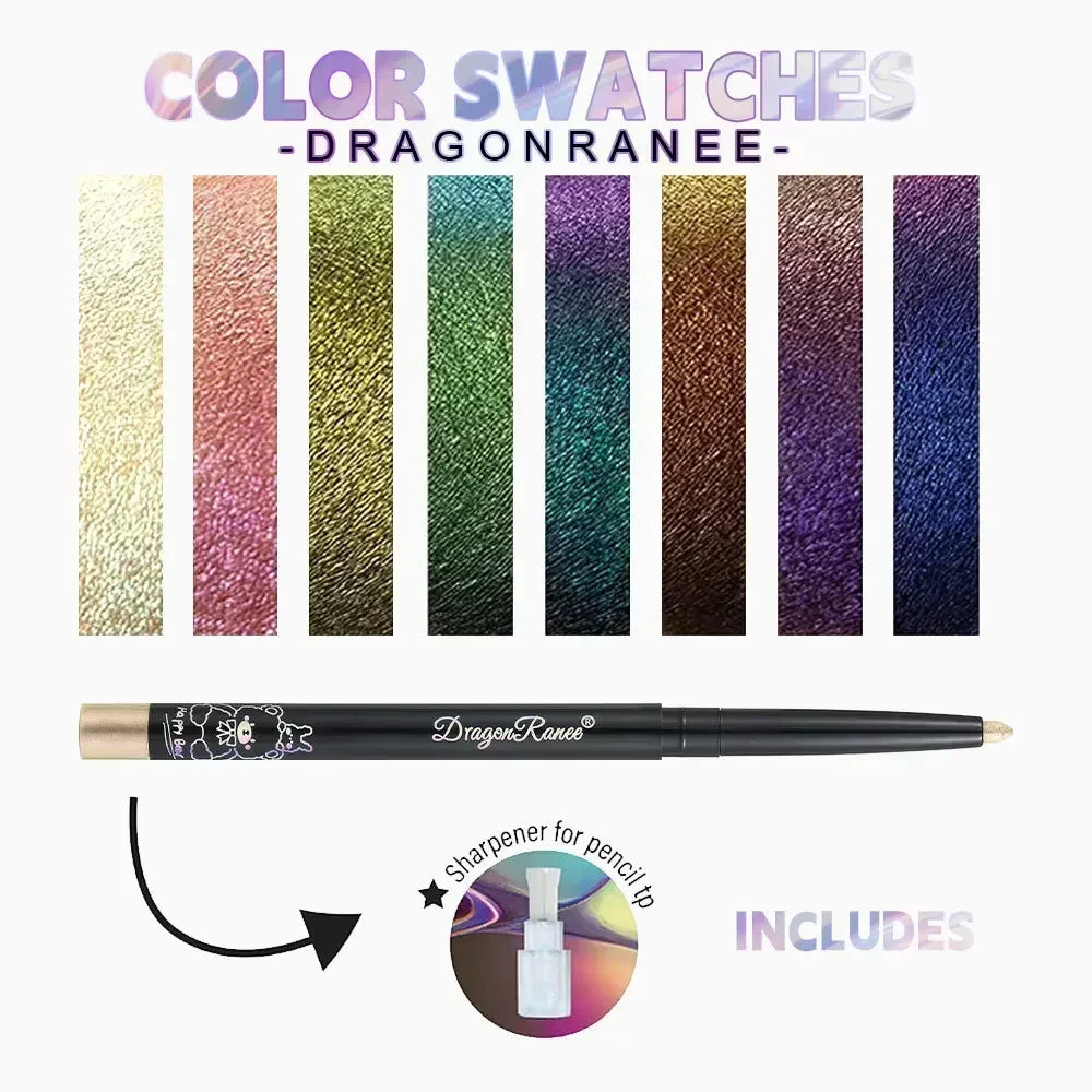 Glitter Aurora Eyeliner Pen Multi-Chrome Metallic Shine