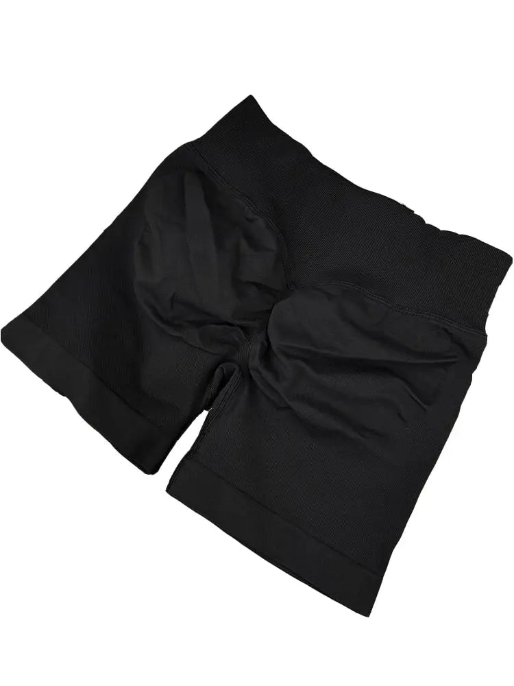women's fitness shorts 4.5" Seamless Scrunch Bum Yoga & Gym Shorts Butt-Lifting Fitness Pants Vervelle