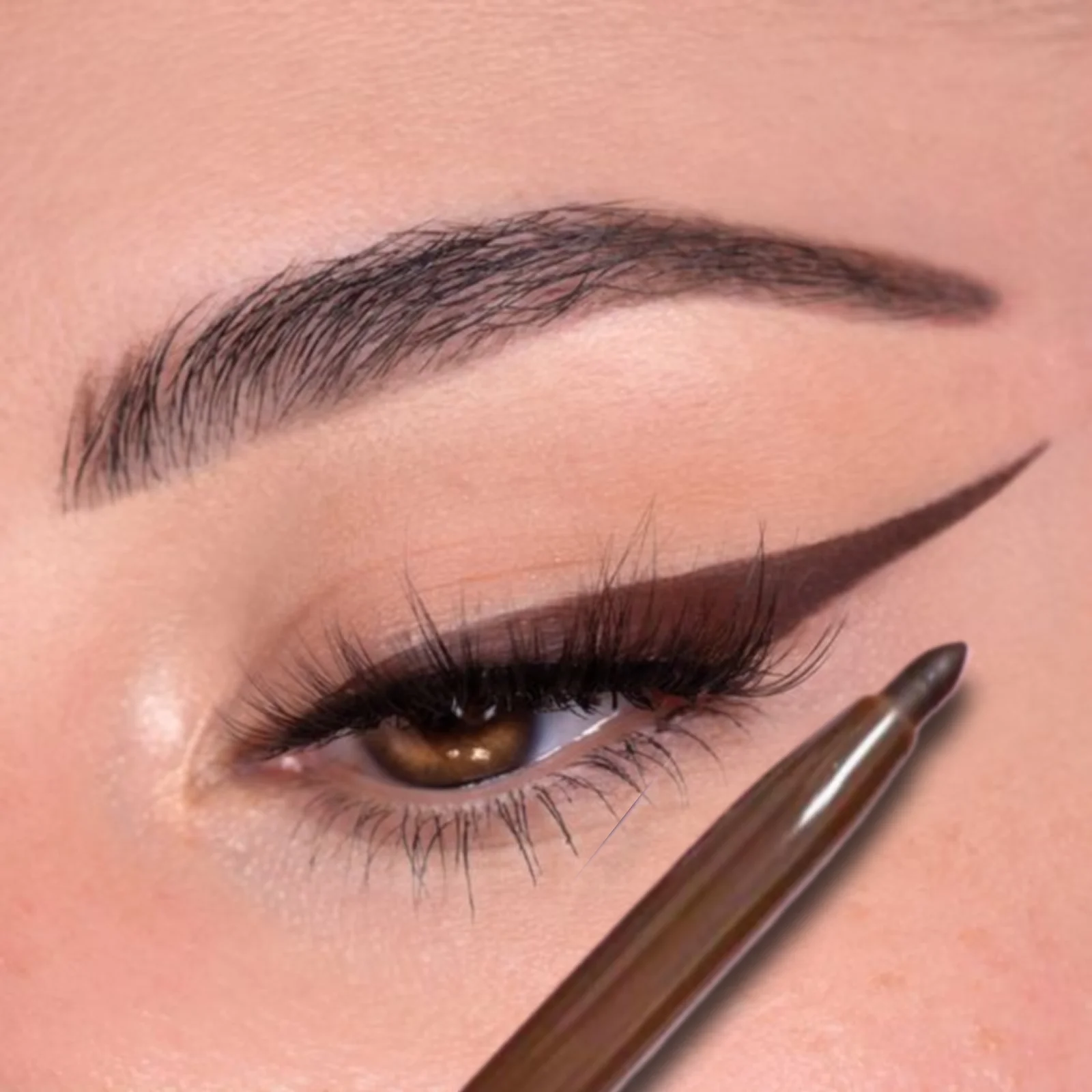 Waterproof Black Brown Eyeliner Gel Pencil Ultra-fine Matte Smooth