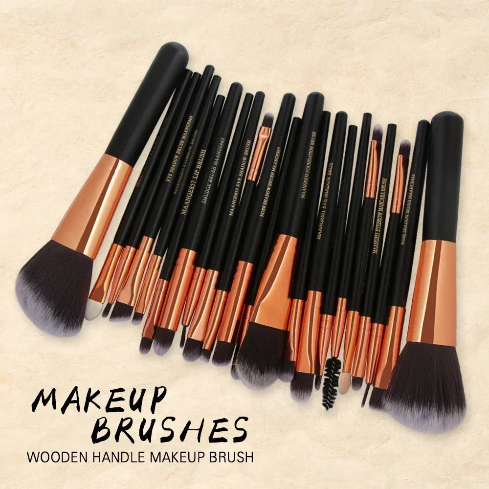 22pcs Professional Makeup Brush Set Vervelle