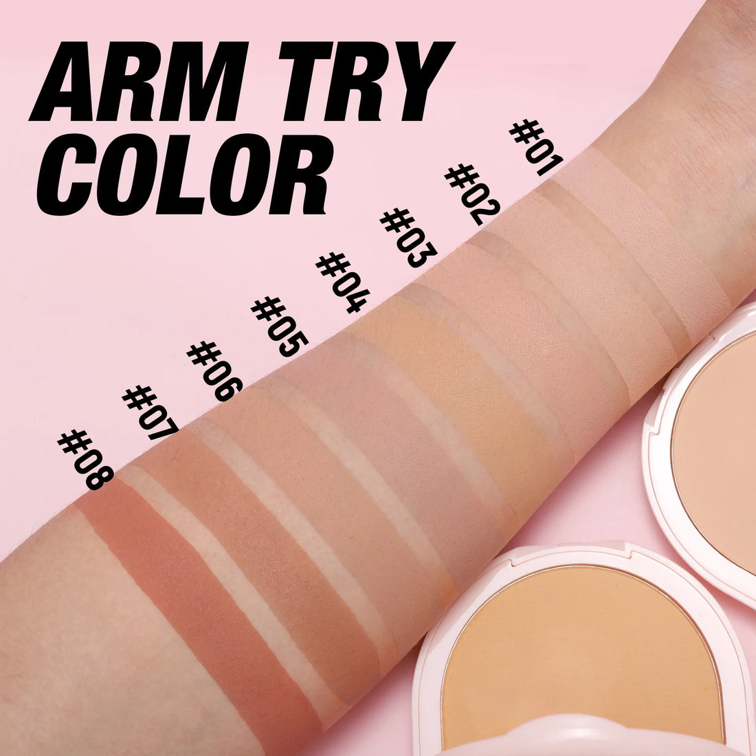 Matte Face Pressed Powder Lasting Oil Control Full Coverage Bronzer Natural Brighten Waterproof Nude Setting Loose Powder Makeup