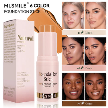 Foundation Stick - Matte Finish, Blendable Cream Formula with Natural Glow