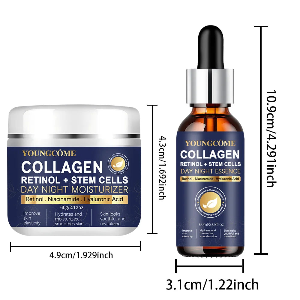 YOUNGCOME Neck & Face Night Cream – Anti-Aging Retinol Set