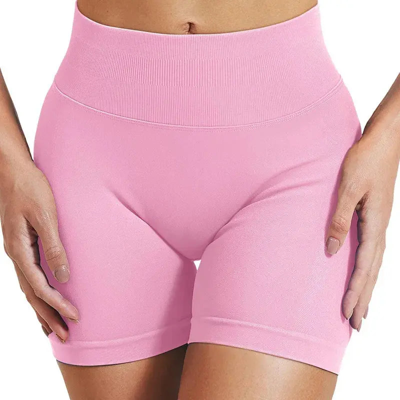 Women 4.5" Seamless Scrunch Bum Gym & Yoga Shorts High Waist Vervelle
