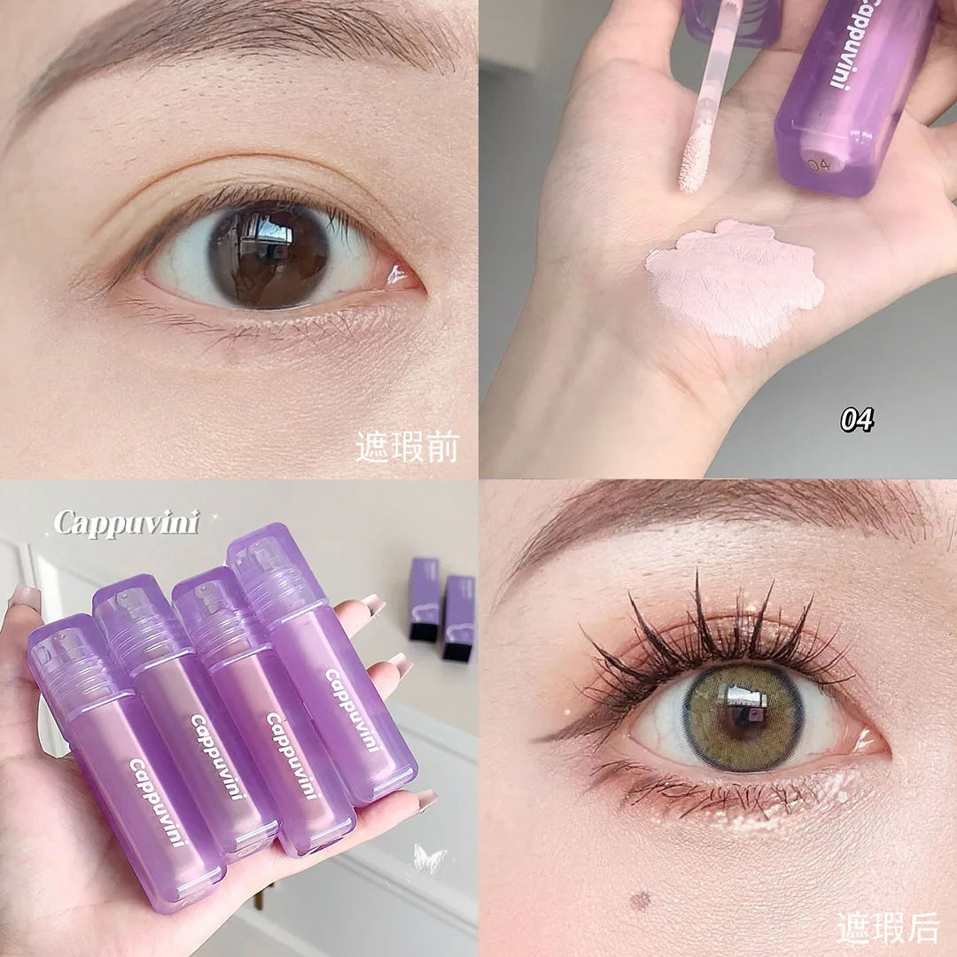 Face Concealer Waterproof Covers Acne Marks Dark Circles Long-lasting