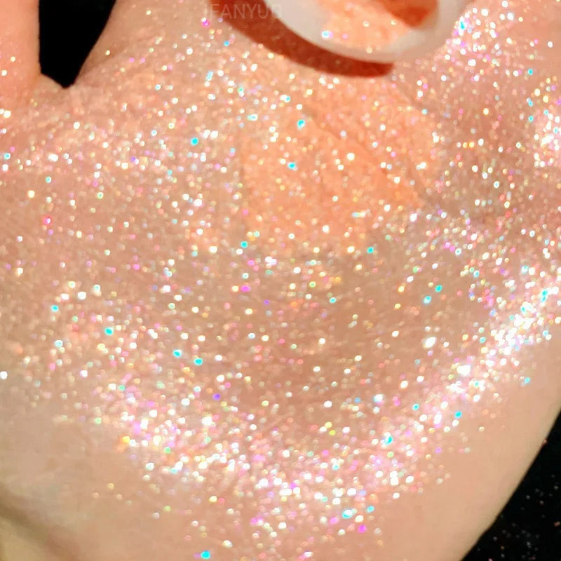 3 Colors Glitter Highlighters Powder Diamond Shimmer Eye Shadow