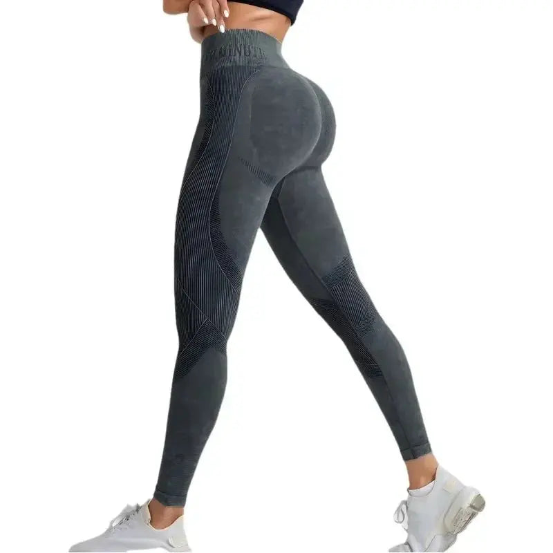 Women High Waist Seamless Yoga Leggings Hip-Lifting Gym & Sports Pants Vervelle