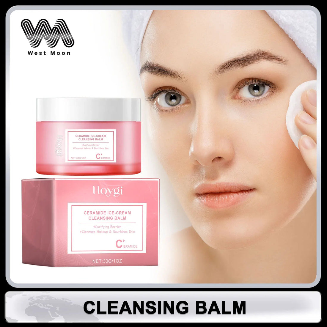 Makeup Remover Balm for Face, Eyes, and Lips Vervelle