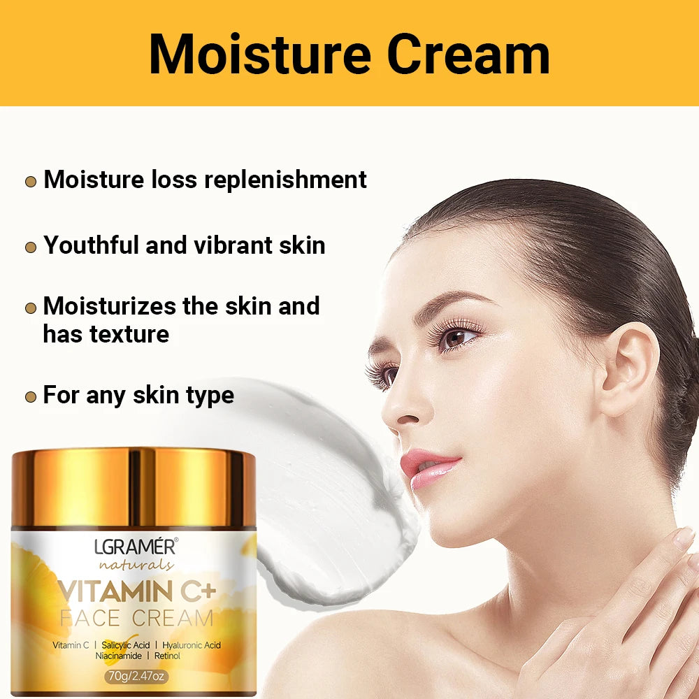 Vitamin C Retinol Face Cream Wrinkle Moisturizer