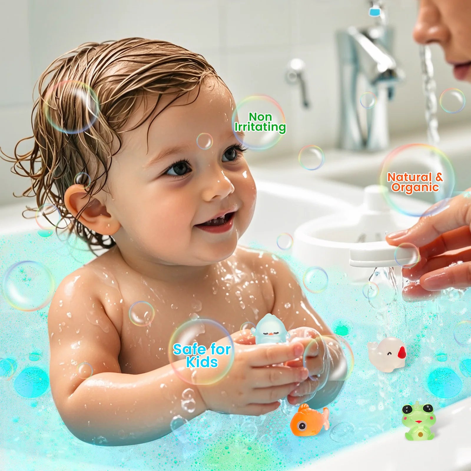 Bath Bombs for Kids with Toys Inside - 15 Fun Gift Set