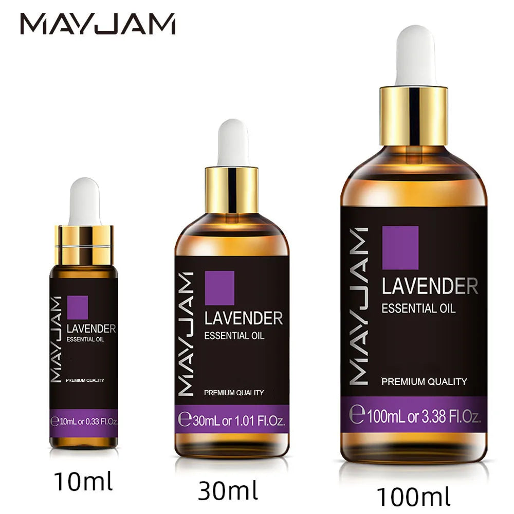 MAYJAM Essential Oils – Jasmine, Lavender, Rose & Sandalwood