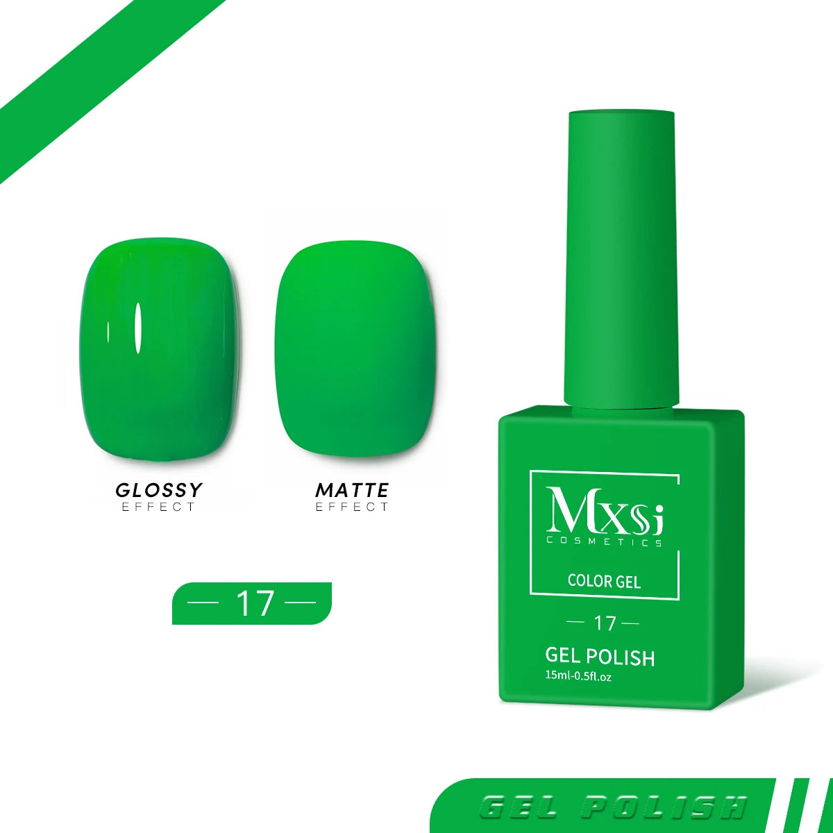 Mxsi 15ml Gel Nail Polish Neon & Pastel UV Gel Varnish