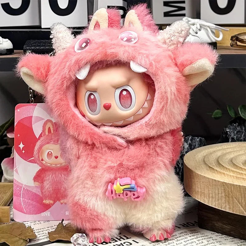 Labubu Sitting Party Baby Outfit – Cute Monster Plush Onesie Blind Box Collectible Vervelle