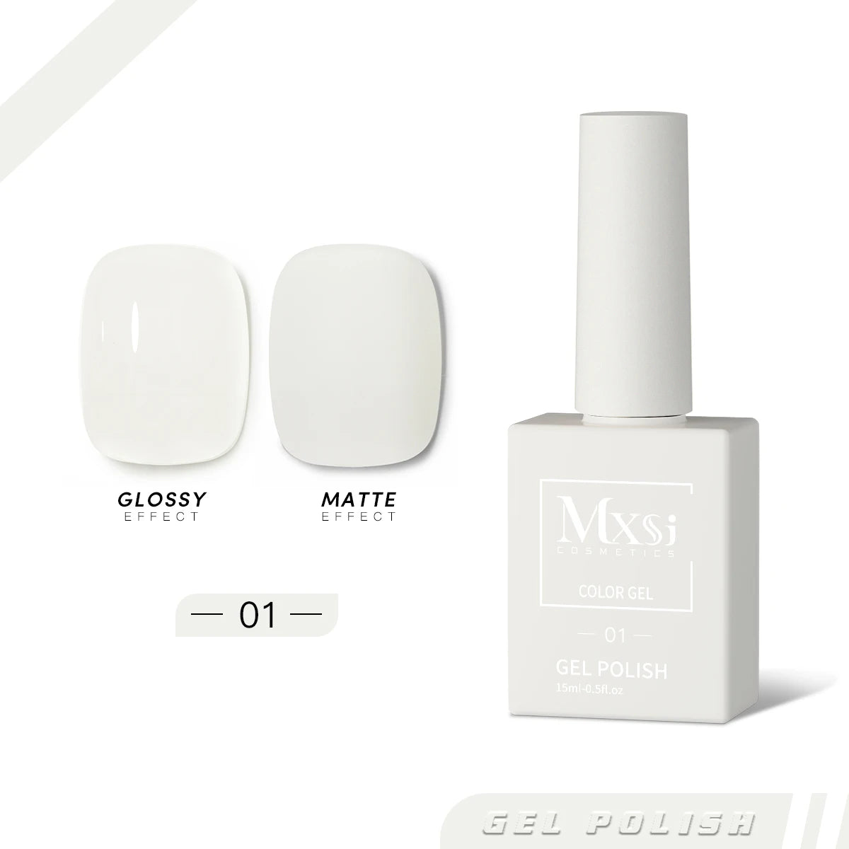Mxsi 15ml Gel Nail Polish Neon & Pastel UV Gel Varnish
