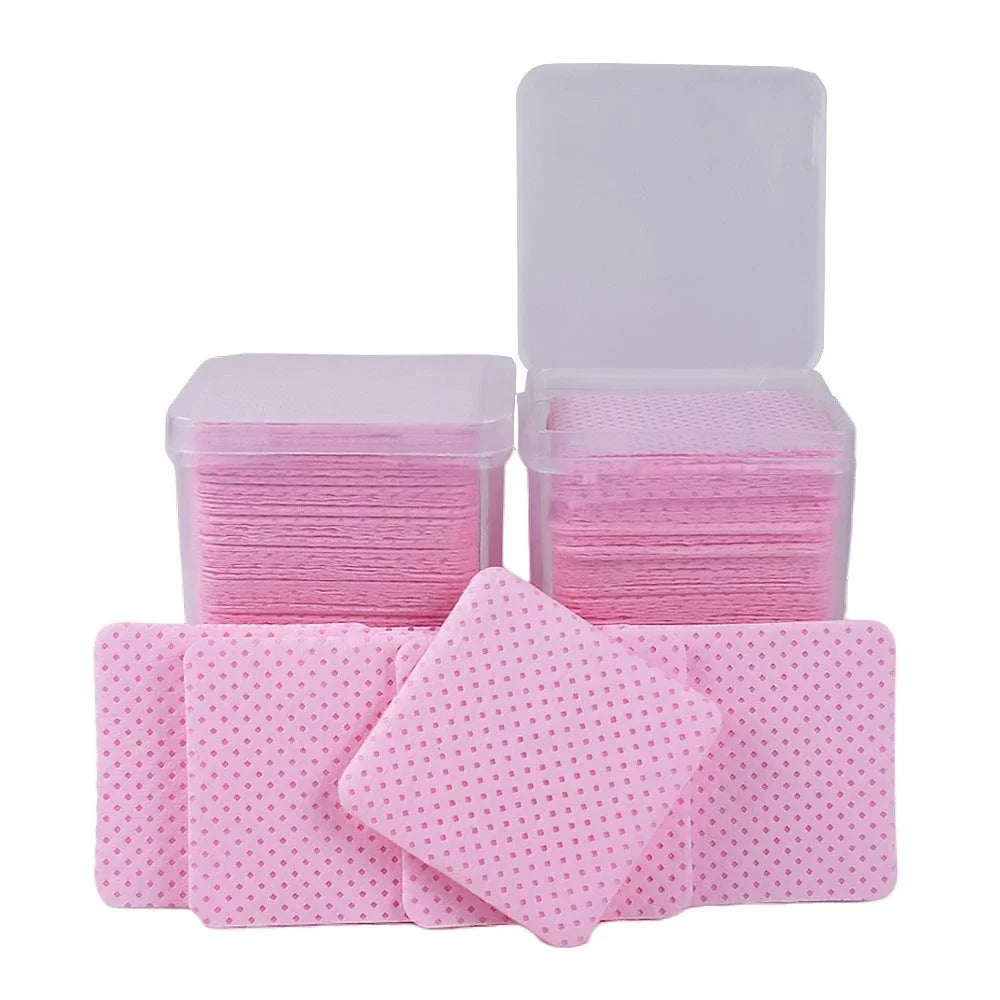 200pcs Disposable Cotton Pads – Nail & Makeup Cleaner