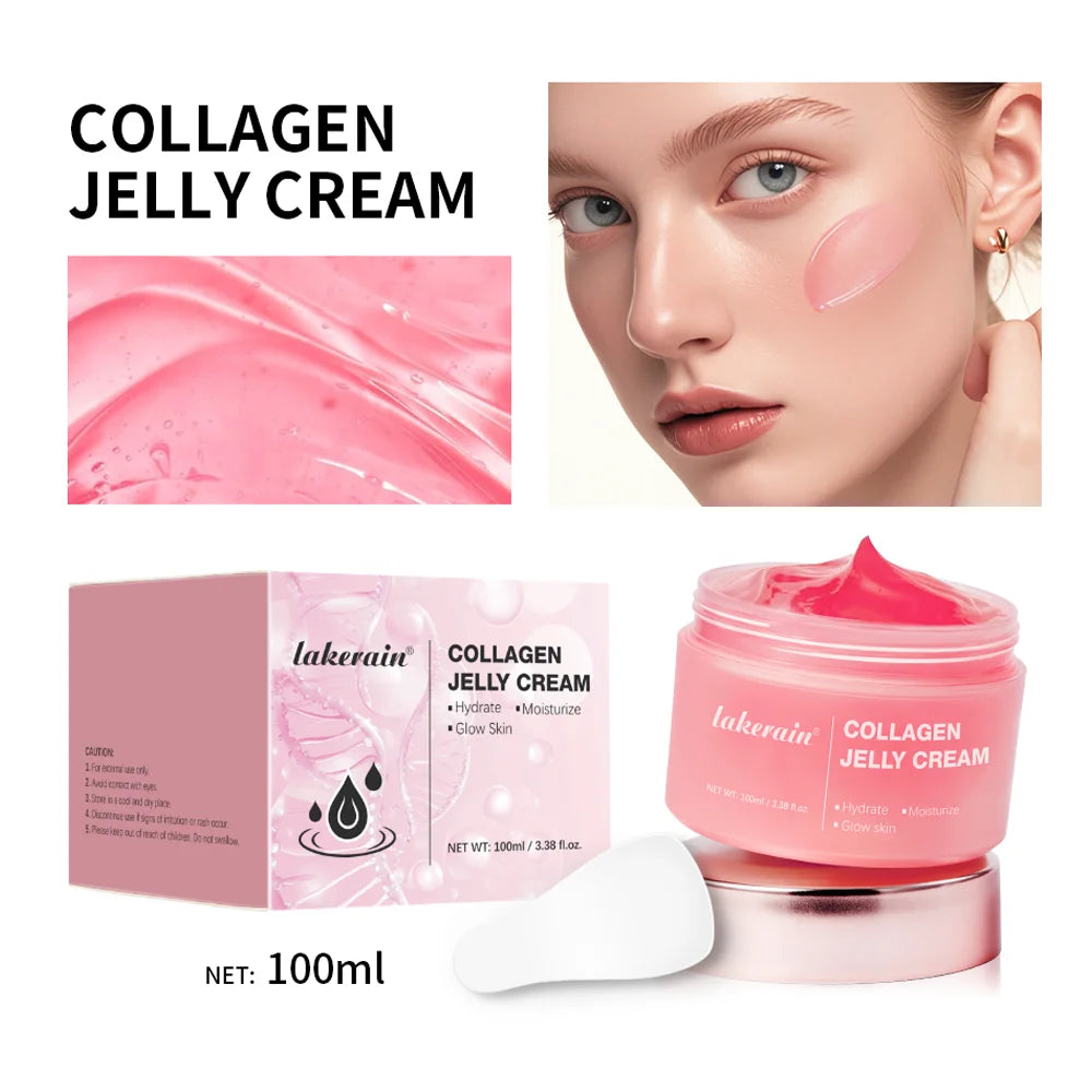 100ml Collagen Jelly Cream: Anti-Aging & Firming Hydration