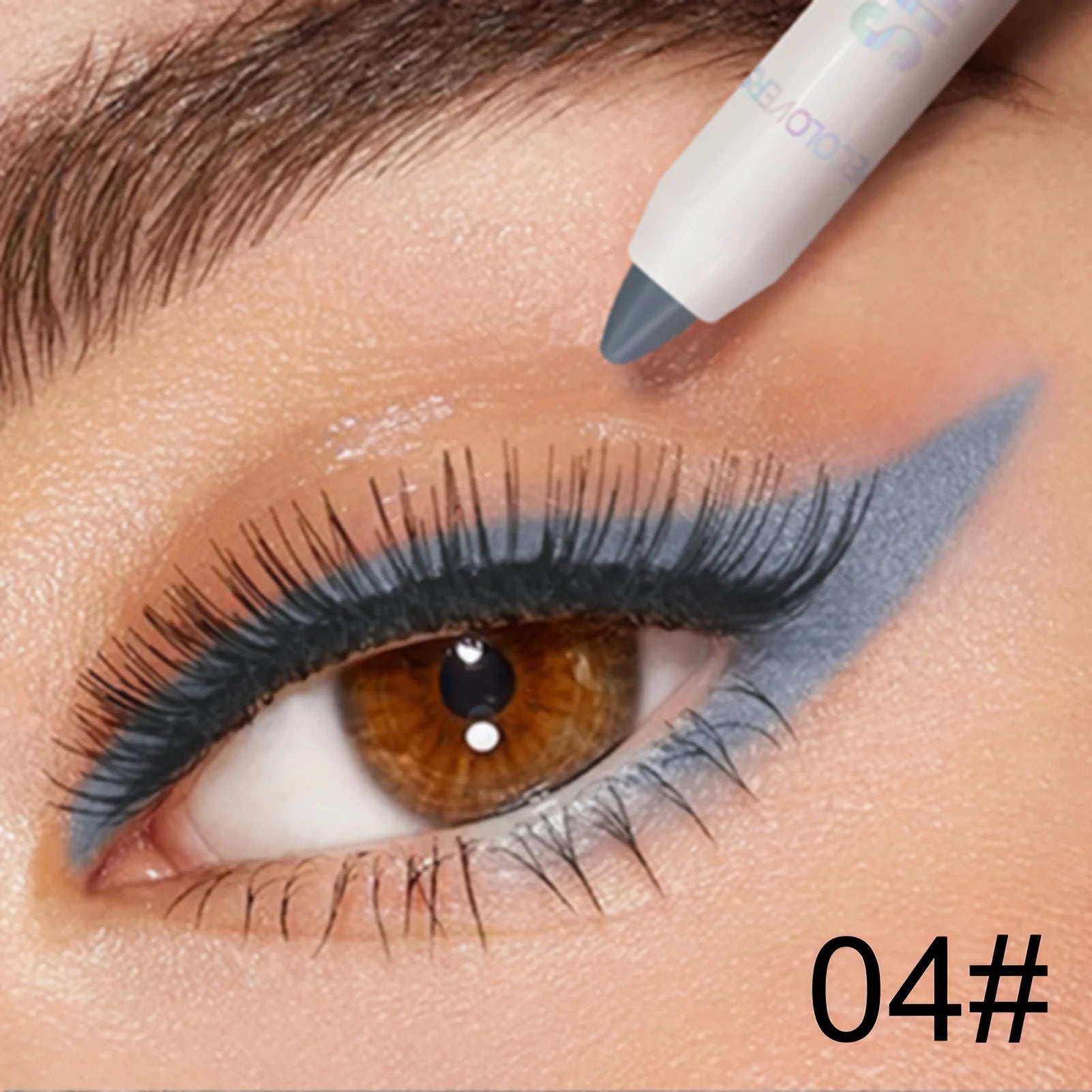 Waterproof Eyeshadow Stick Long-Lasting Neutral Brown