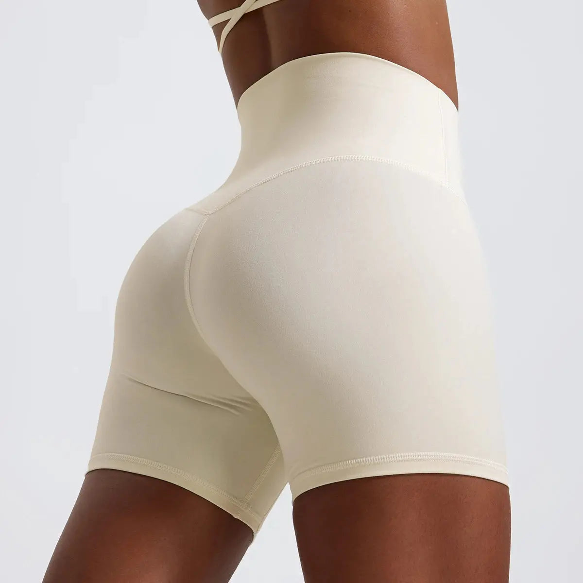 Super Soft Women’s High-Waist Yoga & Gym Shorts – Push-Up, Premium Fitness Vervelle