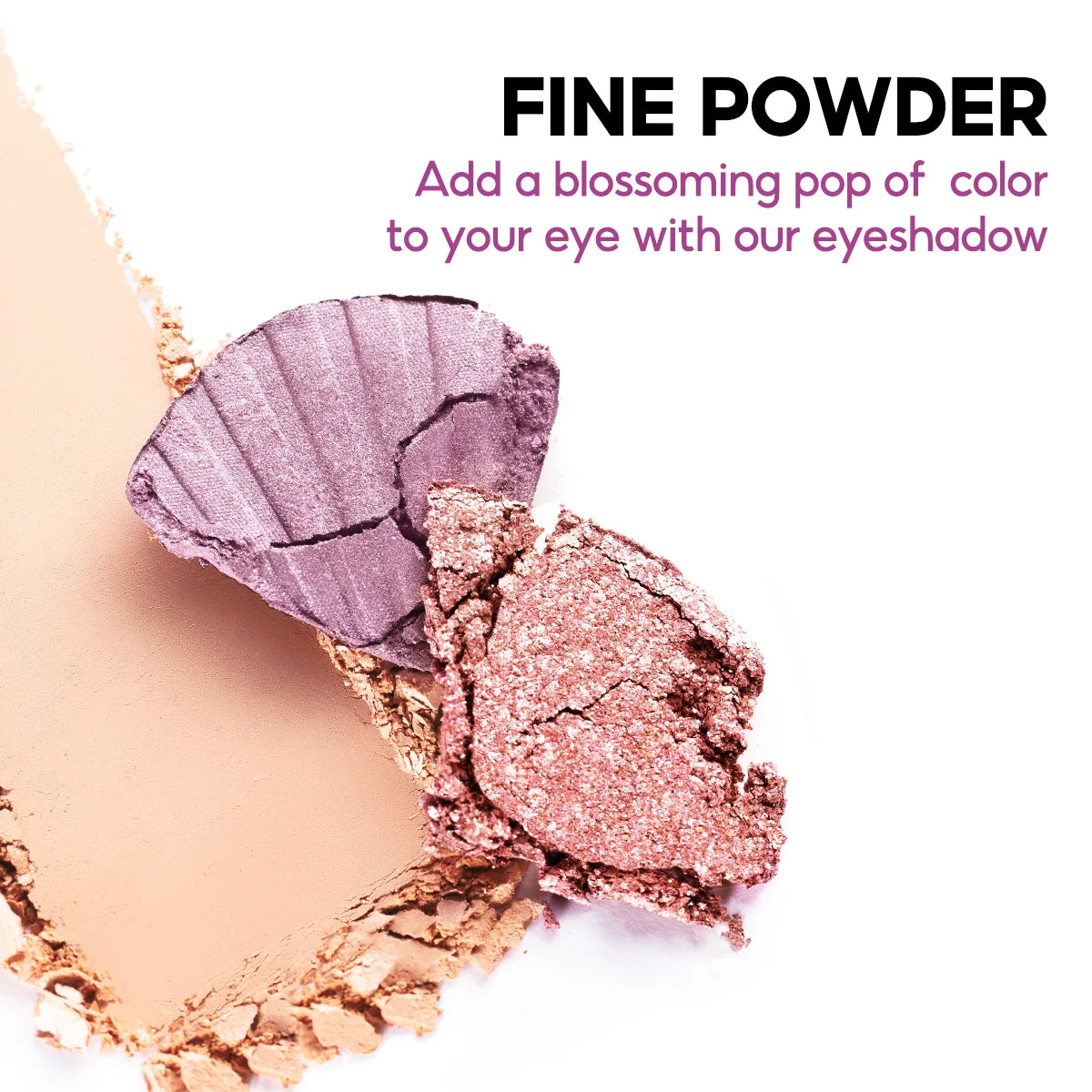 CARSLAN 4-Color Eyeshadow Palette Vervelle