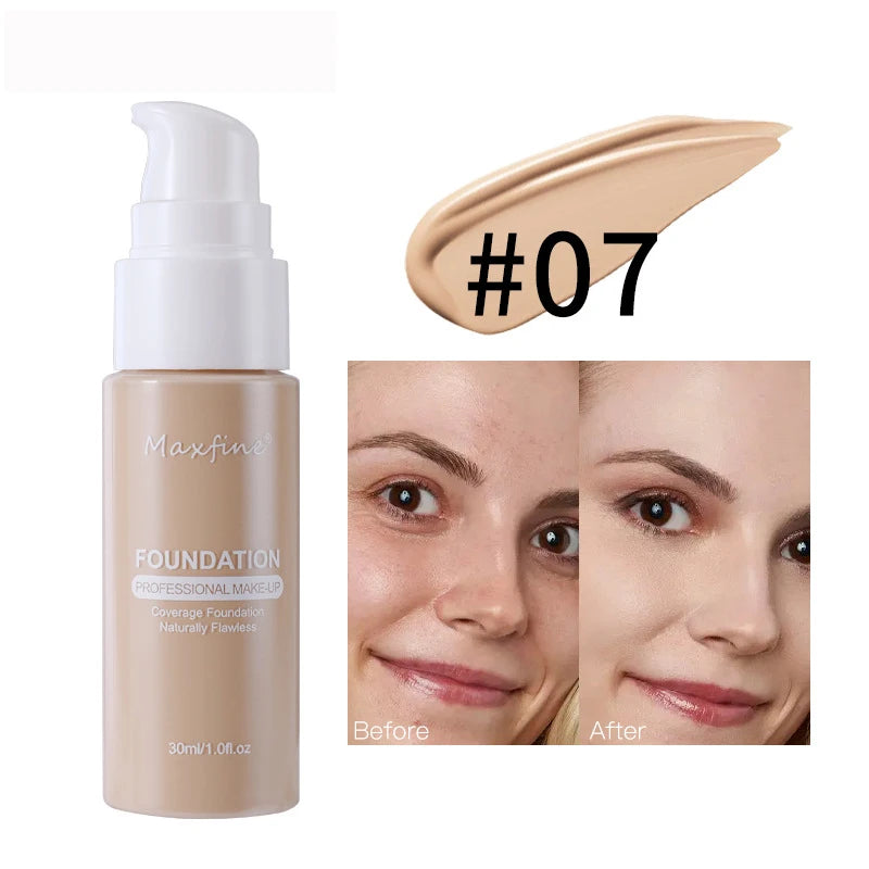 Liquid Foundation: Waterproof, Sweat-Resistant Concealer Makeup