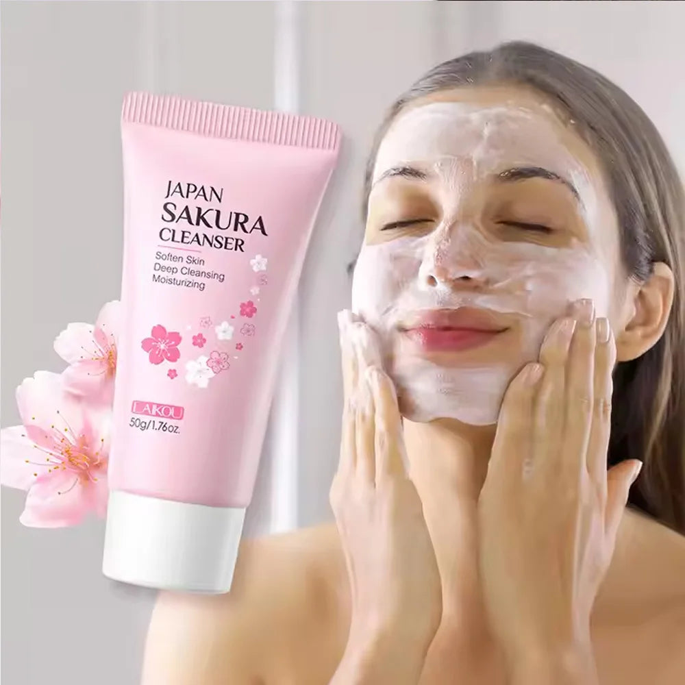 LAIKOU Sakura Facial Cleanser Vervelle