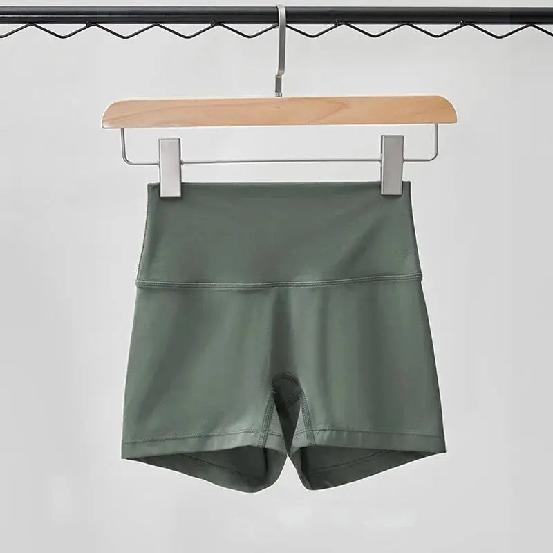 Women High Waist Hip-Lifting Yoga Shorts Quick-Dry Fitness Pants Vervelle