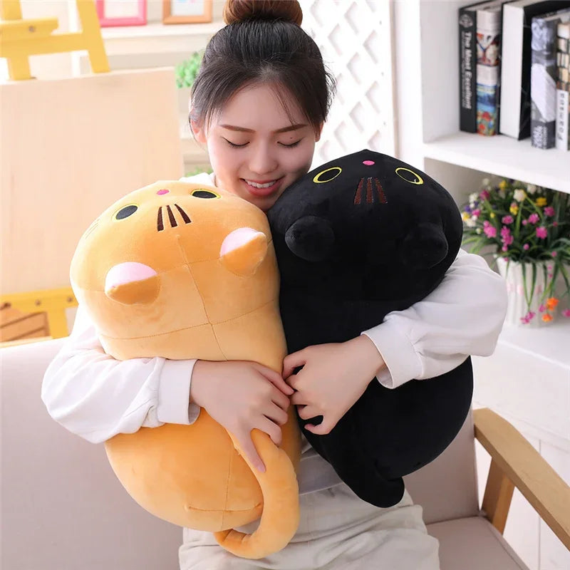 Kawaii Cat Plush Pillow Vervelle