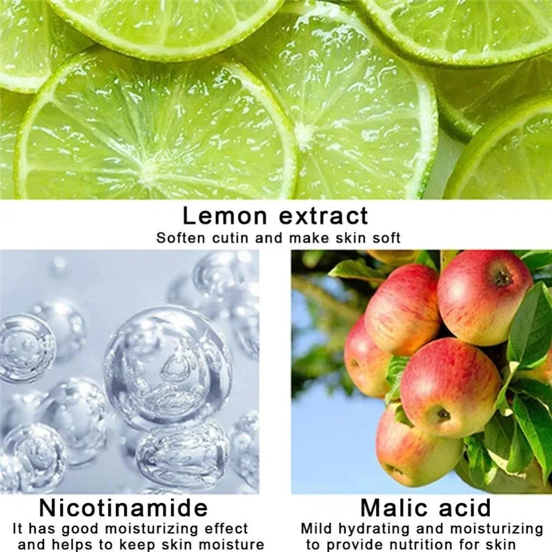 Natural Fruit Acid Peeling Gel Facial Cleansing Scrub Cream