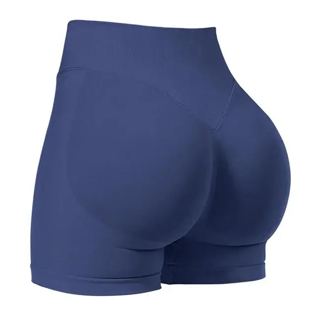 Women 4.5" Seamless Scrunch Bum Gym & Yoga Shorts High Waist Vervelle