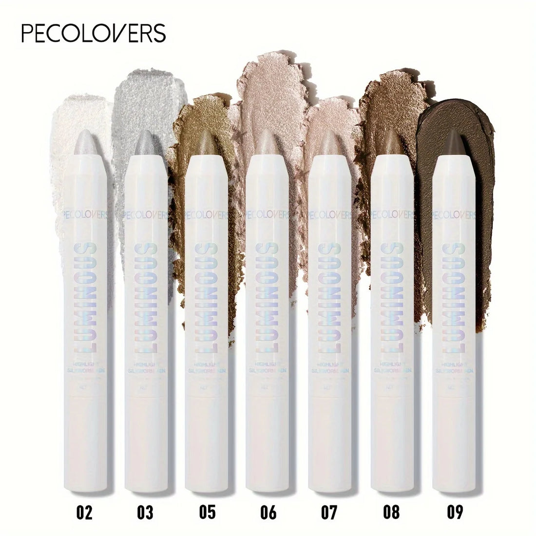 Waterproof Eyeshadow Stick Long-Lasting Neutral Brown