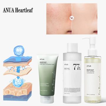 Anua Skincare HeartLeaf 77 Toner Moisturizing Pore Cleansing Oil