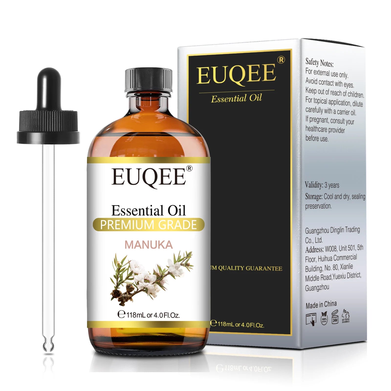 EUQEE Essential Oils 4oz – Aromatherapy & Home Fragrance