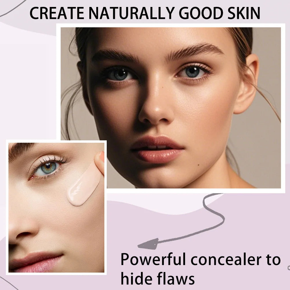 BB Cream Liquid Foundation – Long-Lasting Concealer for All Skin Tones Vervelle