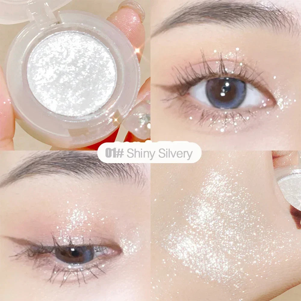 Diamond Glitter Eyeshadow Palette Waterproof Long-Lasting