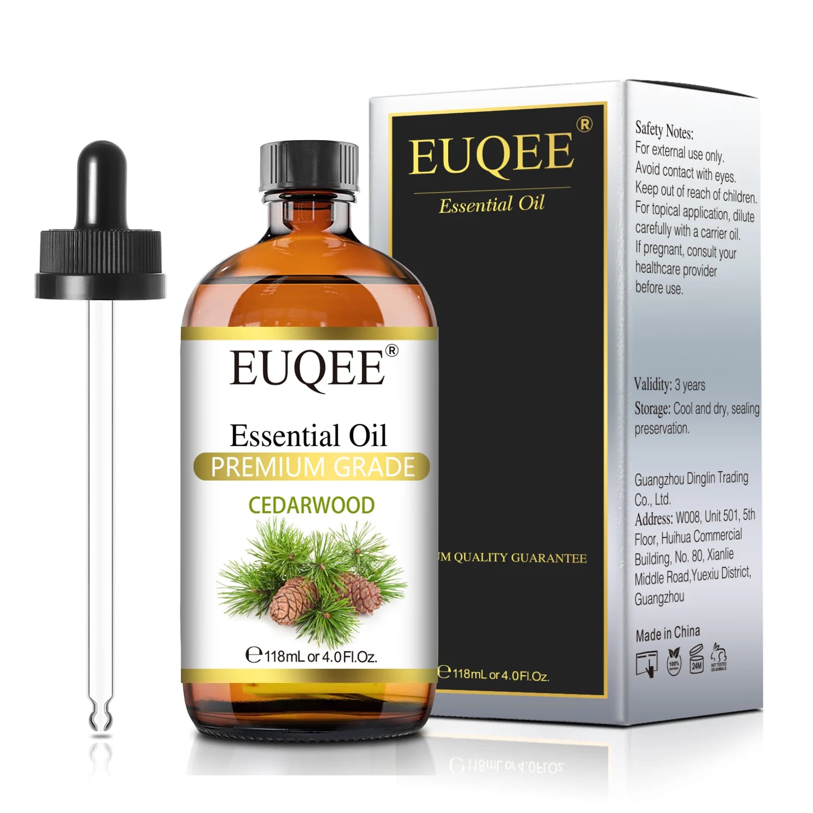 EUQEE Essential Oils 4oz – Aromatherapy & Home Fragrance
