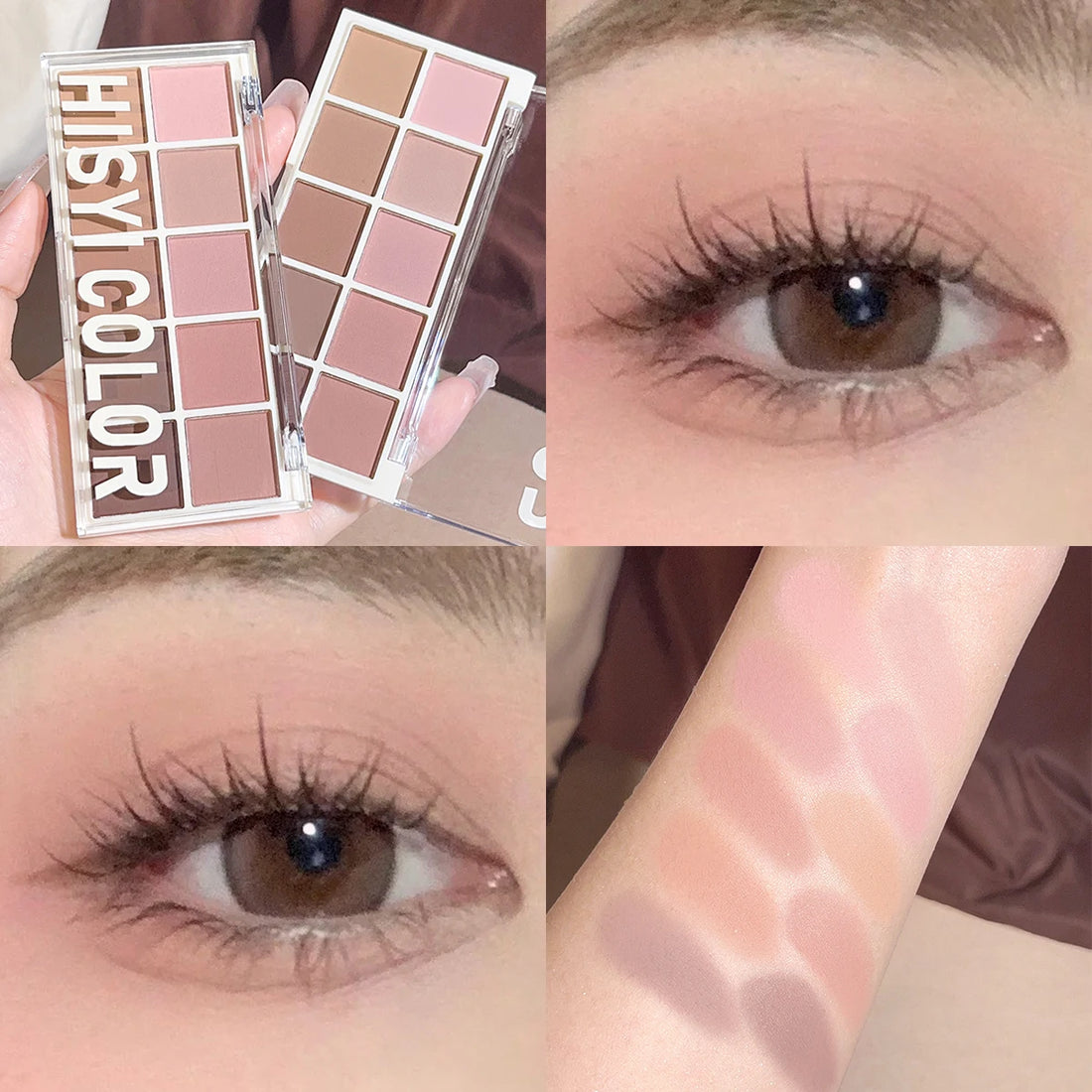Star Rejuvenation 10-Color Eyeshadow Palette Pearl & Matte