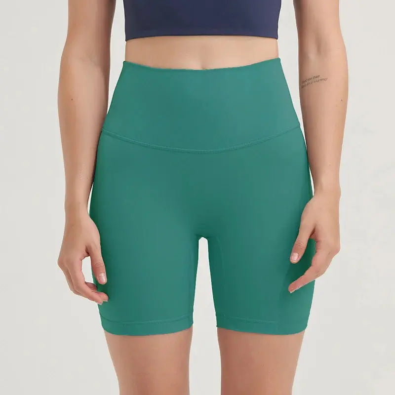 Women’s High-Waist Gym & Yoga Shorts – Breathable, Elastic, Seamless Vervelle