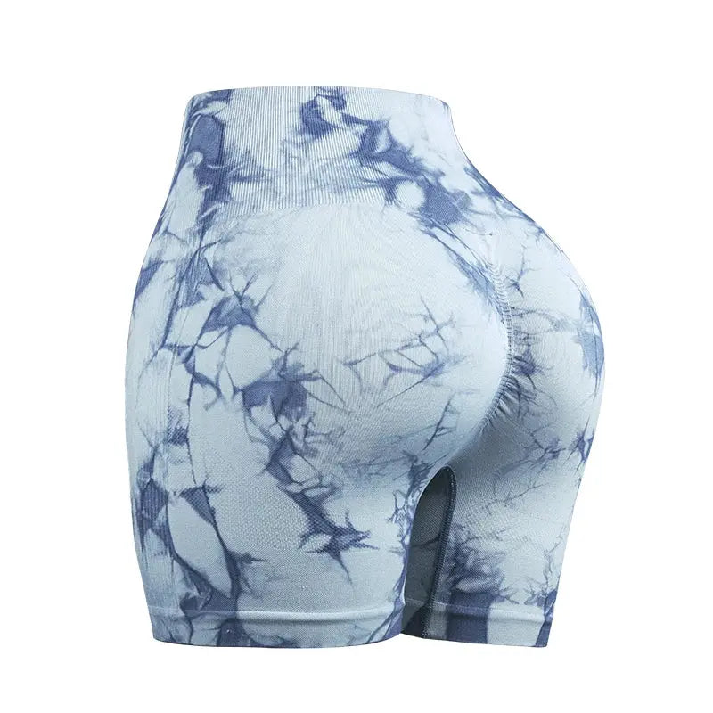 CHRLEISURE yoga shorts Women High Waist Seamless Ribbed Yoga & Biker Shorts Vervelle