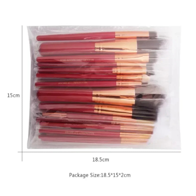 22pcs Professional Makeup Brush Set Vervelle