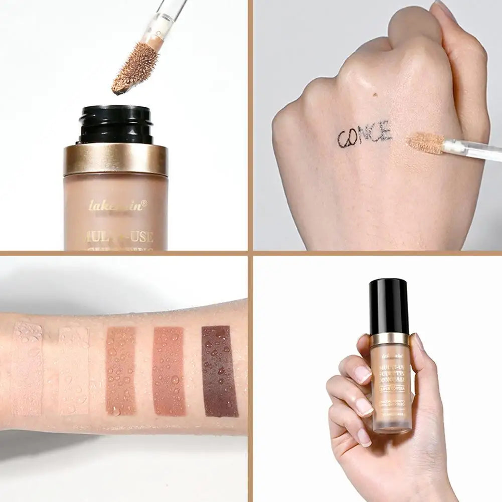 Super Coverage Concealer – Multi-Use Cream for Contour, Highlight & Retouch Vervelle