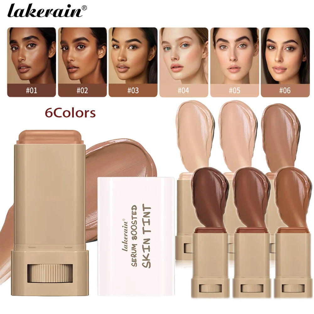 Skin Tint Foundation Stick 6 Colors High Coverage Balm Vervelle