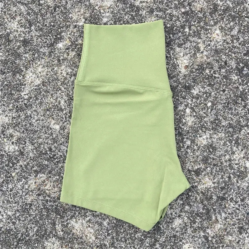 Sexy High-Waist Yoga Shorts for Women – Soft, Compression Fitness & Sport Vervelle