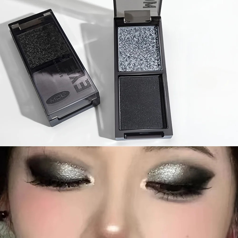 Eyeshadow Palette Matte & Shimmer Waterproof Dark Punk Halloween