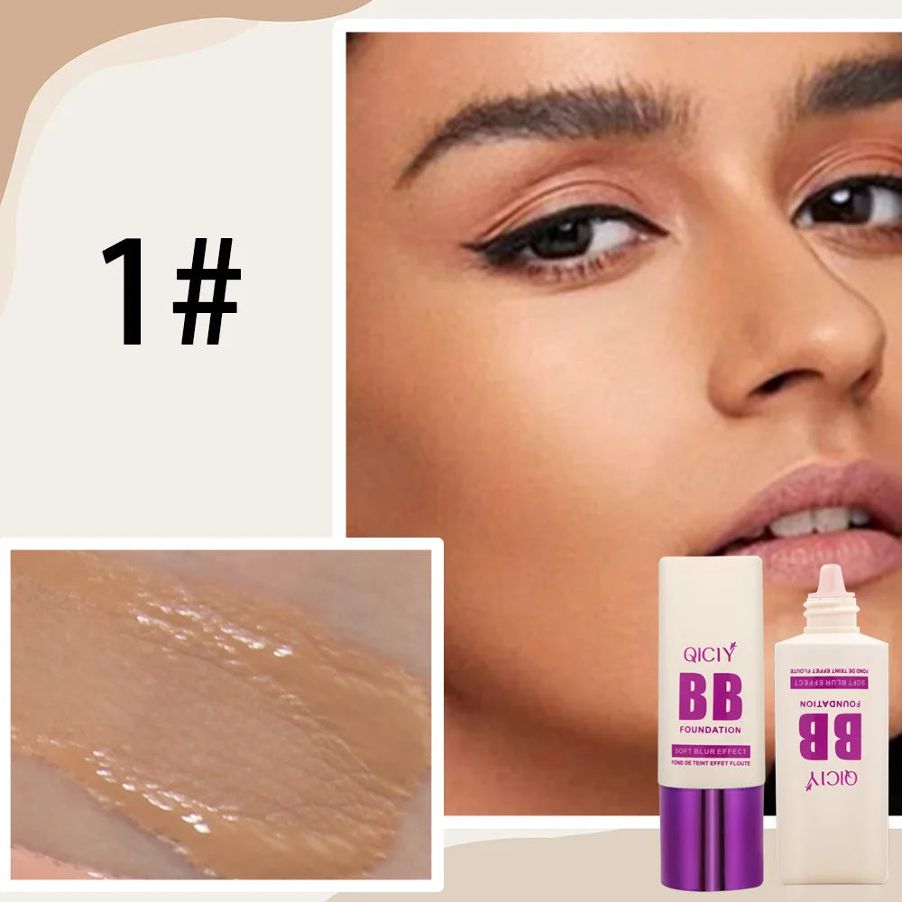 BB Cream Liquid Foundation – Long-Lasting Concealer for All Skin Tones Vervelle